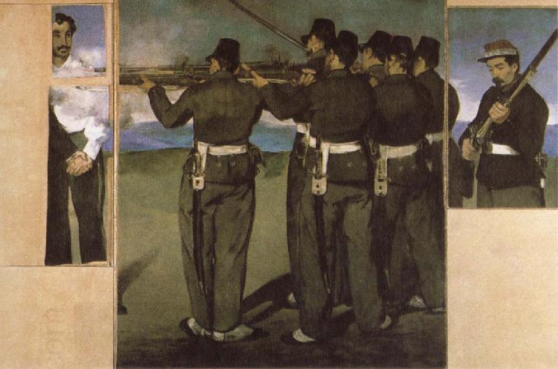 Edouard Manet The Execution of Emperor Maximilian oil painting picture